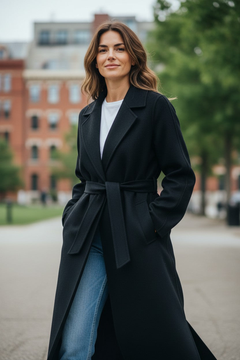 Camila™ - Abrigo Largo Relajado para Mujer