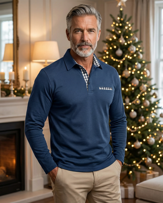 Hugo™ – Polo de manga larga elegante y cómodo para hombre