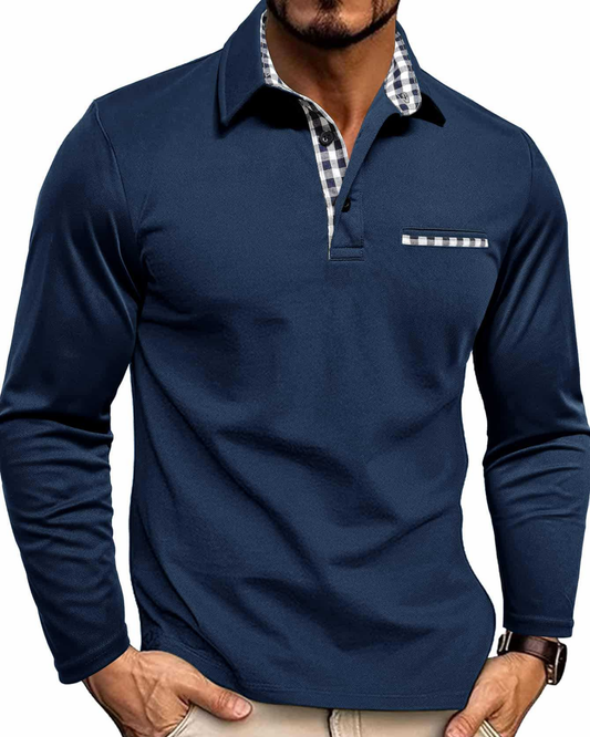 Hugo™ – Polo de manga larga elegante y cómodo para hombre