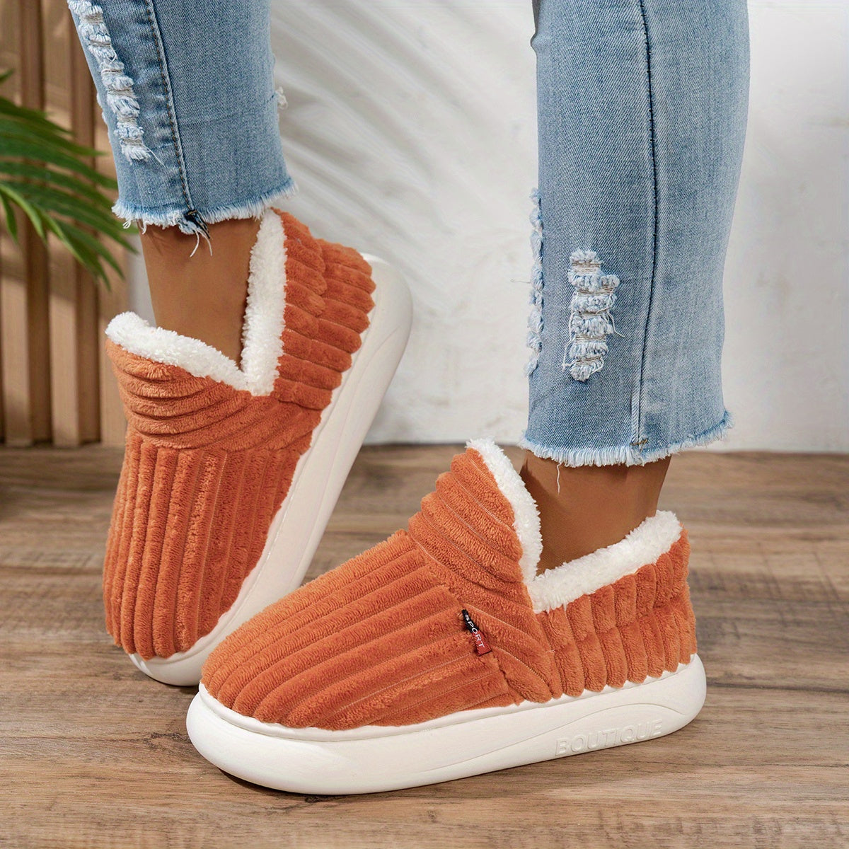 Marina™ – Zapatillas de casa de peluche