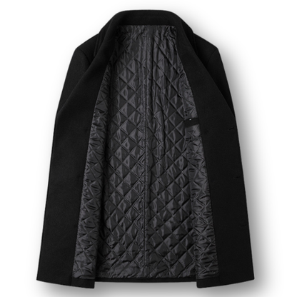 Marcelo™ - Abrigo Cruzado Elegante de Lana Premium