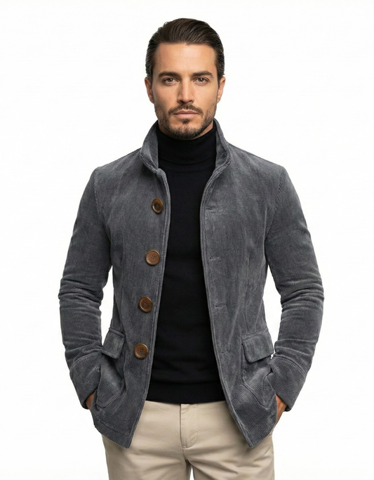 Adrián™ - Chaqueta de Pana Acanalada