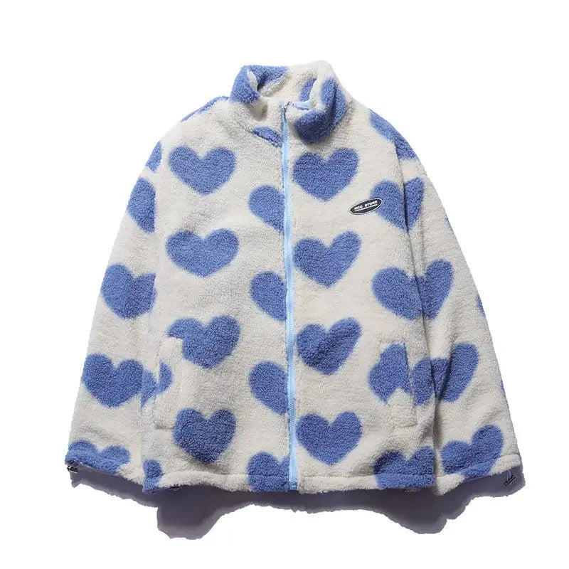 VogelMode™ - Chaqueta reversible con corazones