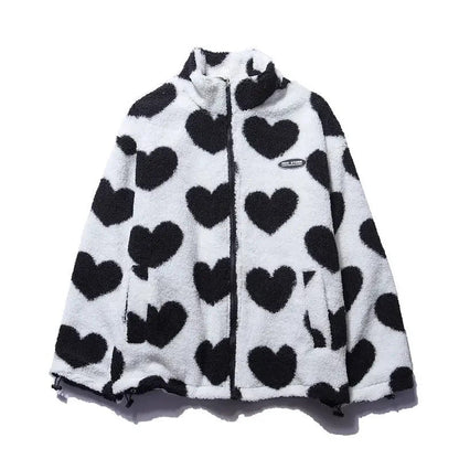 VogelMode™ - Chaqueta reversible con corazones