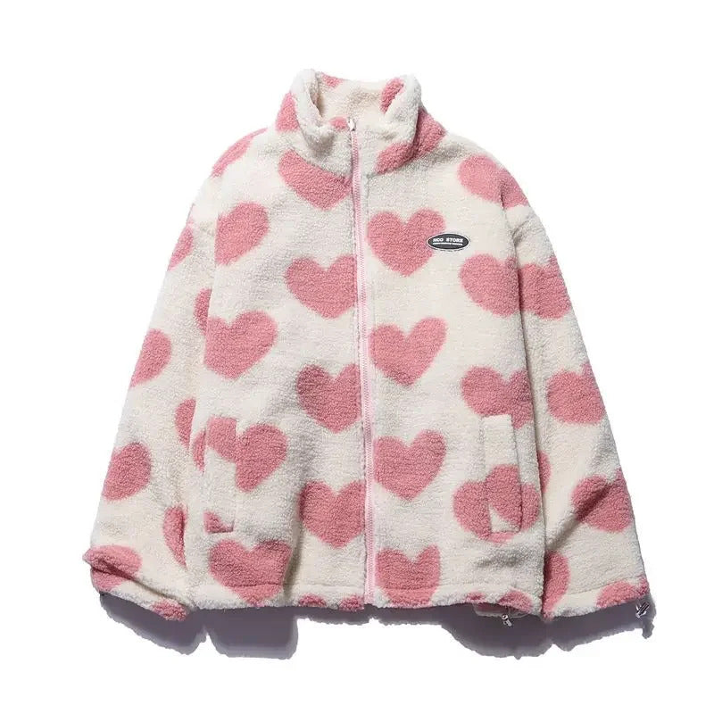 VogelMode™ - Chaqueta reversible con corazones
