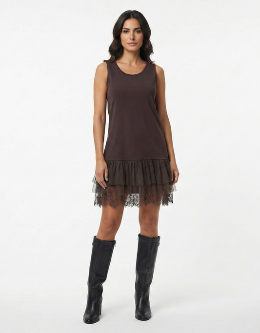 Sofía™ – Mini vestido con jersey térmico