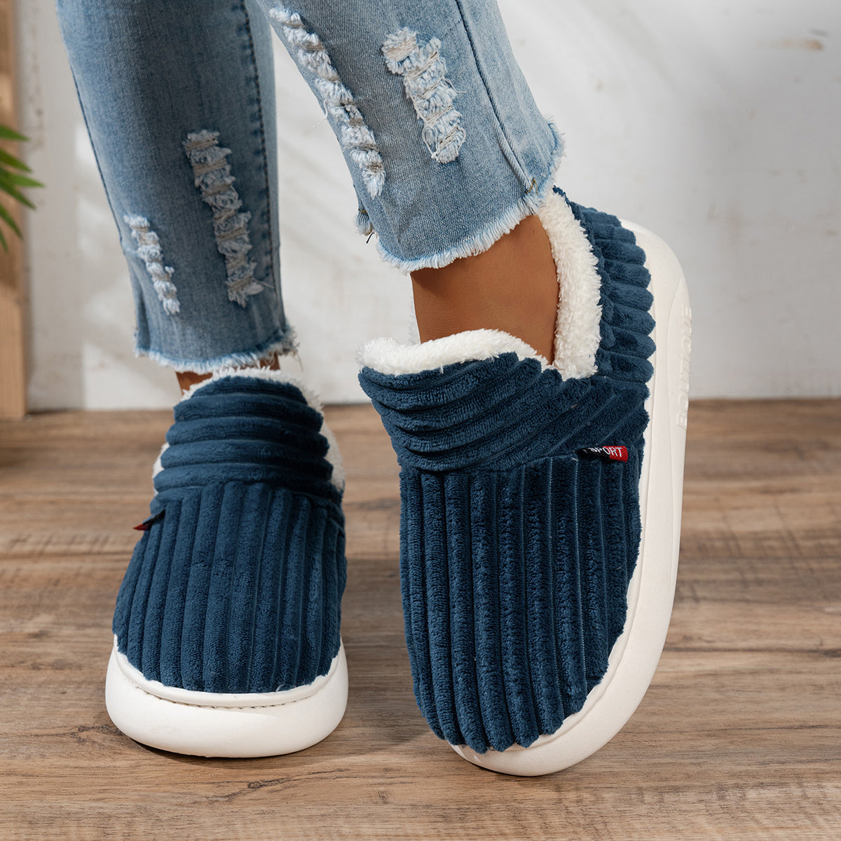 Marina™ – Zapatillas de casa de peluche