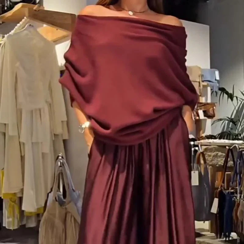 Gala™ – Conjunto elegante con hombros descubiertos para mujer