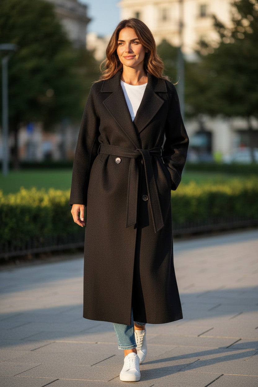 Camila™ - Abrigo Largo Relajado para Mujer